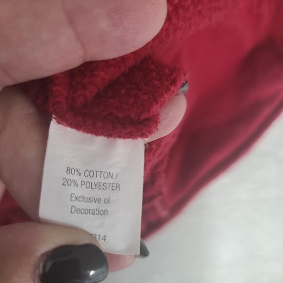 Champion University of Arkansas Razorbacks women fullzip hoodie red Size Medium - Picture 8 of 12